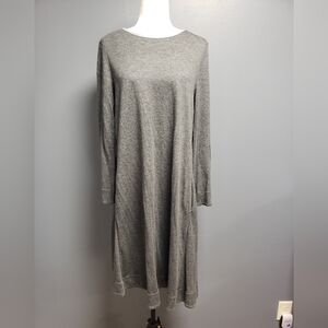 COS A-Line Gray Swing Dress Sz Medium